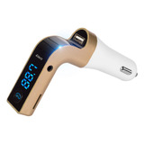 Receptor Bluetooth Usb Auto Microfono Manos Libres Radio 