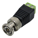 100 Pç Conector Bnc Macho De Parafuso Borne Sem Solda Cftv