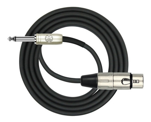 Cable Microfono Kirlin Mp-482pr Xrl Hembra A 1/4  Monofonico