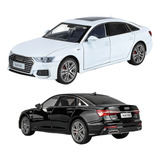 Audi A6l Miniatura Metal Coche Versión Fina Limusina 1/18