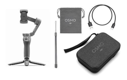 Estabilizador Dji Osmo Mobile 3 Versión Combinada (trípode+bolsa) Color Gris