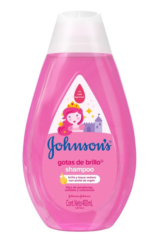 Shampoo Johnson's® baby Gotas De Brillo Sin Colorantes 400ml