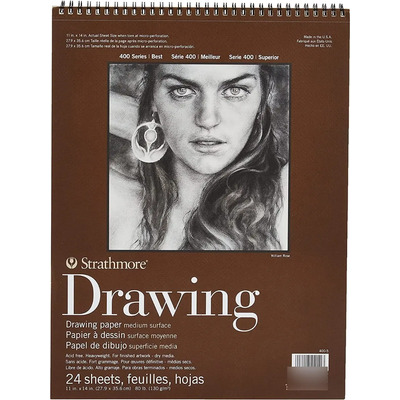 Block Dibujo Strathmore Drawing 24 Hojas 11x14 (28x35.5 Cms) | Envío gratis