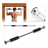 Barra Dominadas Extensible 80-130 Cm Maciza Puerta Gimnasio