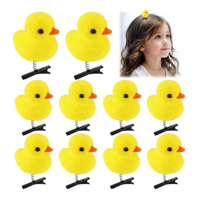 50 Unidades De Pinzas For El Pelo Con Forma De Patito. &hi3 | Envío gratis