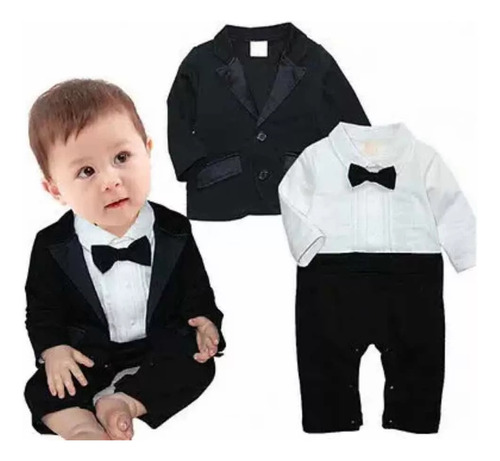 Mono De Esmoquin De Dos Piezas Para Niño Con Chaqueta Formal