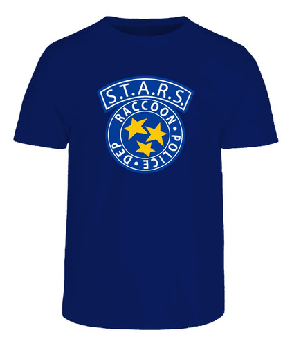 Playera Mod. Resident Evil S.t.a.r.s. Racoon Police Dep