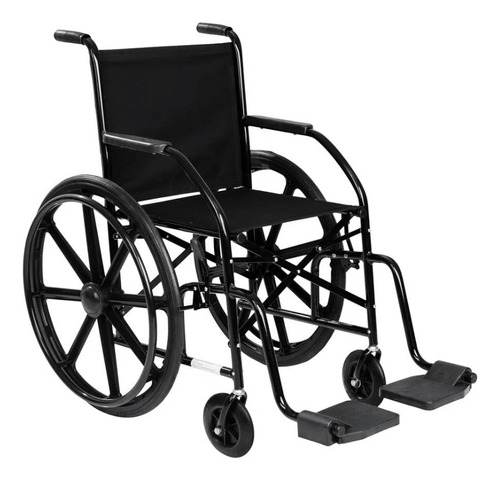 Cadeira De Rodas 101 Preta Em Nylon Cds