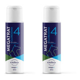 Megatrat 4 Clorexidina 250ml Shampoo Antisséptico - Kit 2 Un