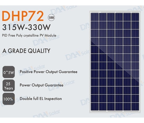 Kit 36 Placas Solar Fotovoltaico 315w-330w