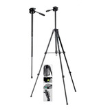 Tripode Monopie Braun Lightweight 168s Para Camara Aluminio*