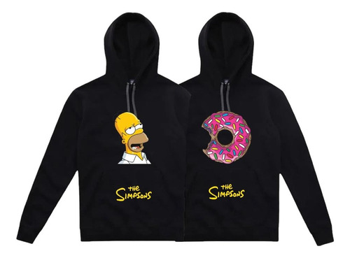 Sudaderas Suéter Parejas Novios Dúo Amor Simpson Homero Dona