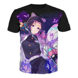 Camiseta Shinobu Kocho Kimetsu No Yaiba Demon Slayer