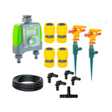 Kit De Riego Automatico  Aspersion Cesped Hasta 640 Mt2 