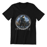 Polera Unisex Halo Game Videojuego Infinity Algodon Estampad