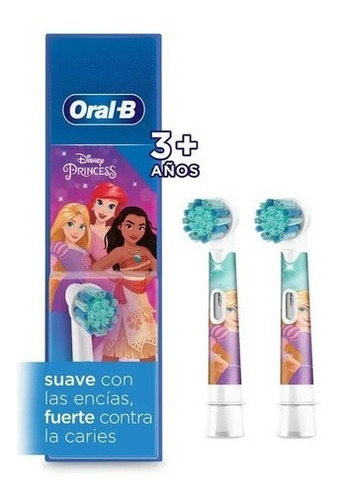 Oral B Repuestos Cepillo Electrico X 2 Princess