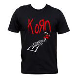 Remera Korn Follow The Leader Nu Metal Algodón Premium