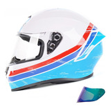 Casco De Moto Elegante Con Visión Nocturna.