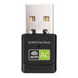 Wifi Adaptador Usb Dual Band 2.4g Y 5g 600 Mbps Wifi 5 Ghz