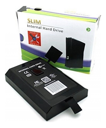 Hd Xbox 360 Rgh 500gb Interno Modelo Slim E Super Slim Cor Preto