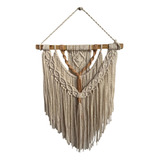 Tapiz Macrame En Hilo De Algodón 40x60