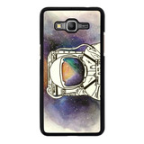 Funda Para Samsung Galaxy Astronauta Colores Casco Tumblr