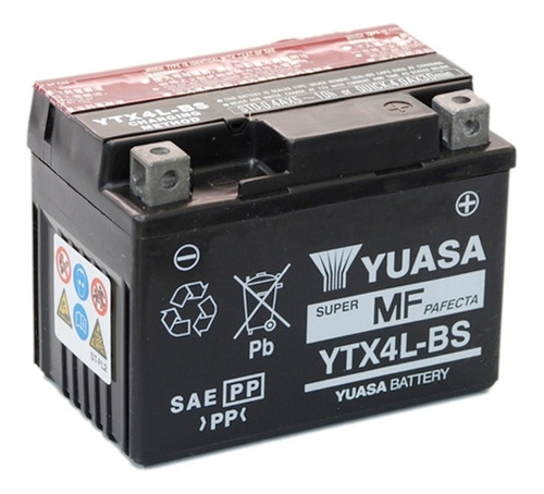 Bateria Yuasa Ytx4l-bs Honda Cb 110