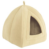 Cama Para Mascotas Cat Igloo Soft Cubierta Interior Cerrada 