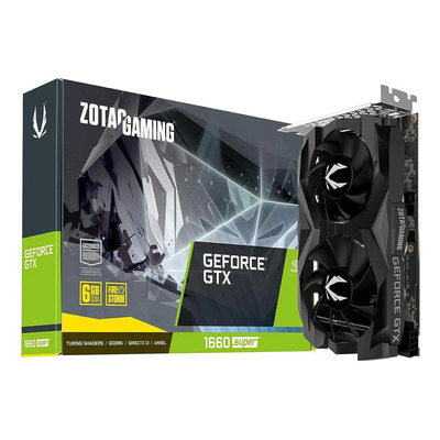 Tarjeta Gráfica Zotac Geforce Gtx 1660 Super 6gb Gddr6 192 B | Meses sin interés