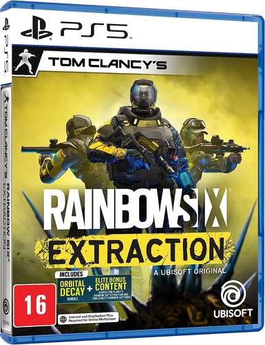 Jogo Tom Clancys Rainbow Six Extraction Ps5 Br Midia Fisica