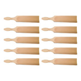 Set X 12 Ñoquera Madera Manual Molde De Ñoquis Pasta Color Marrón