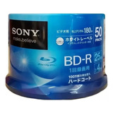 Mídia Sony Blu-ray Bd-r 25gb 4x Printable - 09 Unidades