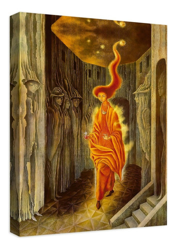 Cuadro Remedios Varo La Llamada Lienzo Canvas Con Bastidor Yes Stamp