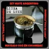 Linea De Luxe !mate Pampa Argentino+bom - Kg a $396