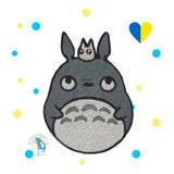 Parche Totoro 7 Cm Termohadesivo