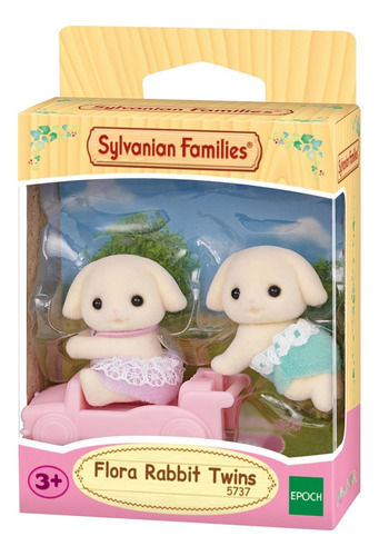 Sylvanian Families Gêmeos Coelhos Floral - Epoch