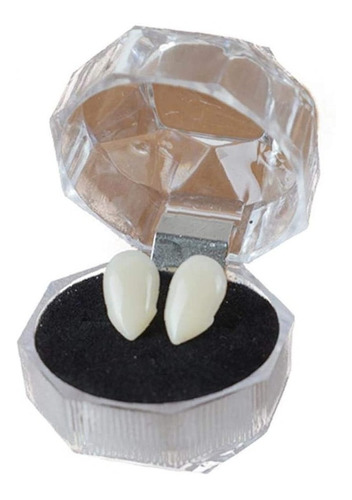 Dientes Vampiro Colmillos Lobo Cosplay De Halloween, 1 Par