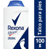 Rexona Efficient Talco Polvo 100g Original