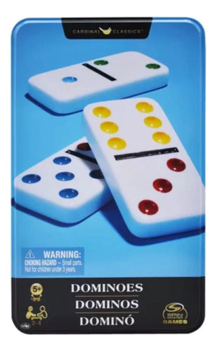 Juego De Domino En Colores Int 98405 Original Spin Master 