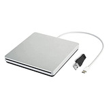 Grabadora Cd Dvd Externa Tipo-c Usb 3.0 Para Macbook