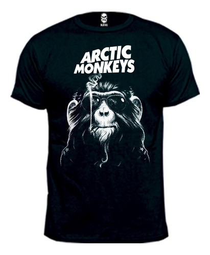 Remera Arctic Monkeys Mono 100% Algodón Premium Peinado