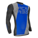 Jersey Acerbis Mx J-track One Azul/gris Enduro, Cross