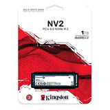 Ssd M.2 Nvme Kingston 1tb Nv2 Pcie 4.0 3500mb/s