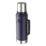 Termo Azul 950ml Manija Pico Cebador Original Stanley