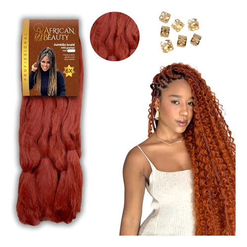 Jumbo African Beauty Box Braid 400g Fibra Macia P\u002F Tranças | MercadoLivre