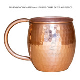 Tarro De Cobre Moscow Mule Martillado Artesanal 360 Ml Full