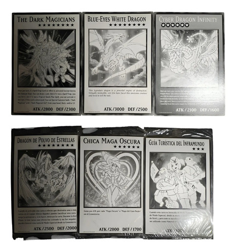 Yugioh Cartas Gigantes Promocionales Originales | Meses sin interés