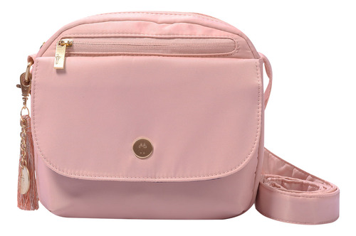 Bolso Mujer Porta Pc 8  Corneana 2.0 Rosado