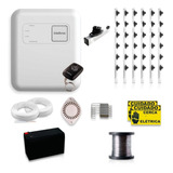 Kit Cerca Elétrica Intelbras Big Haste 12 Metros Aço Inox