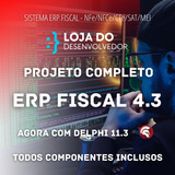 Projeto Erp Completo Delphi 11 - Retaguarda Com Pdv Fiscal